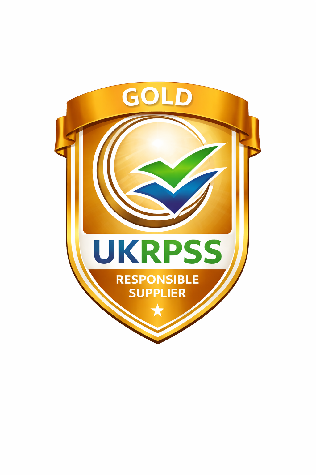 UKRPSS Gold badge